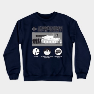 Informative infographics by Sturmtiger Crewneck Sweatshirt